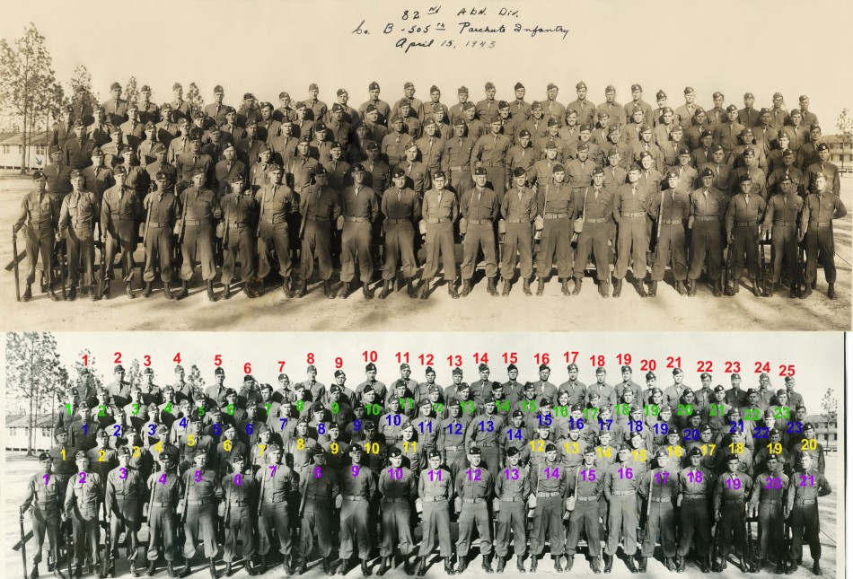 US 82nd Airborne 505th Division Company B