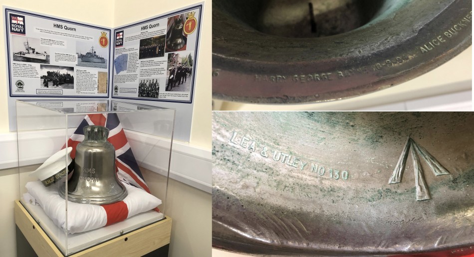 H.M.S QUORN Bell � Quorn Community Library