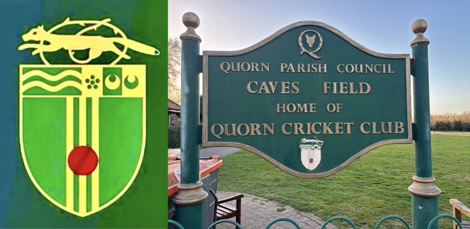 Quorn Cricket Club shield/logo/badge