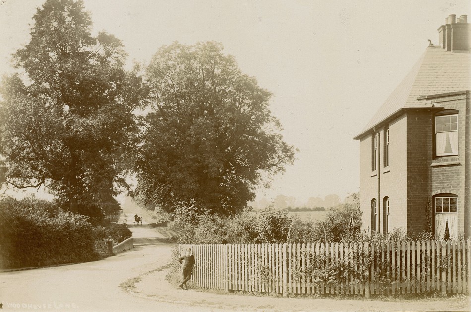 Corner of Woodhouse Road and Loughborough Road, Quorn, about 1905