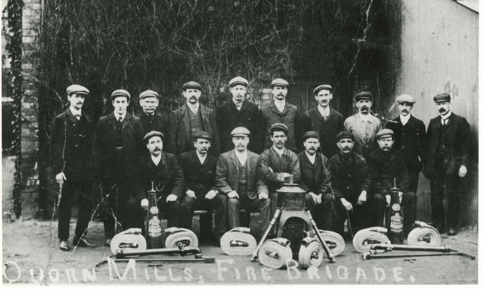 Quorn Mills (Wright's) Fire Brigade 1907