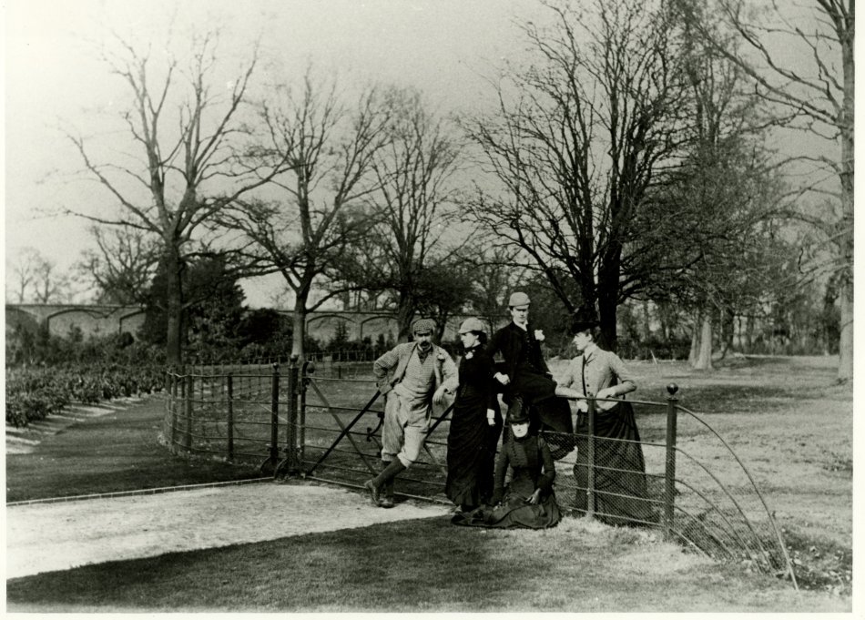 Grounds of Quorn House c1897