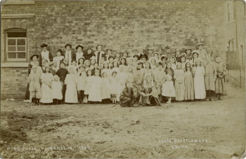 Postcard of The Pied Piper