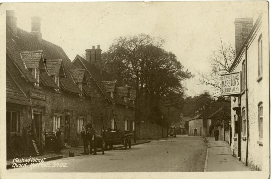 Postcard of Meeting Street, Quorn