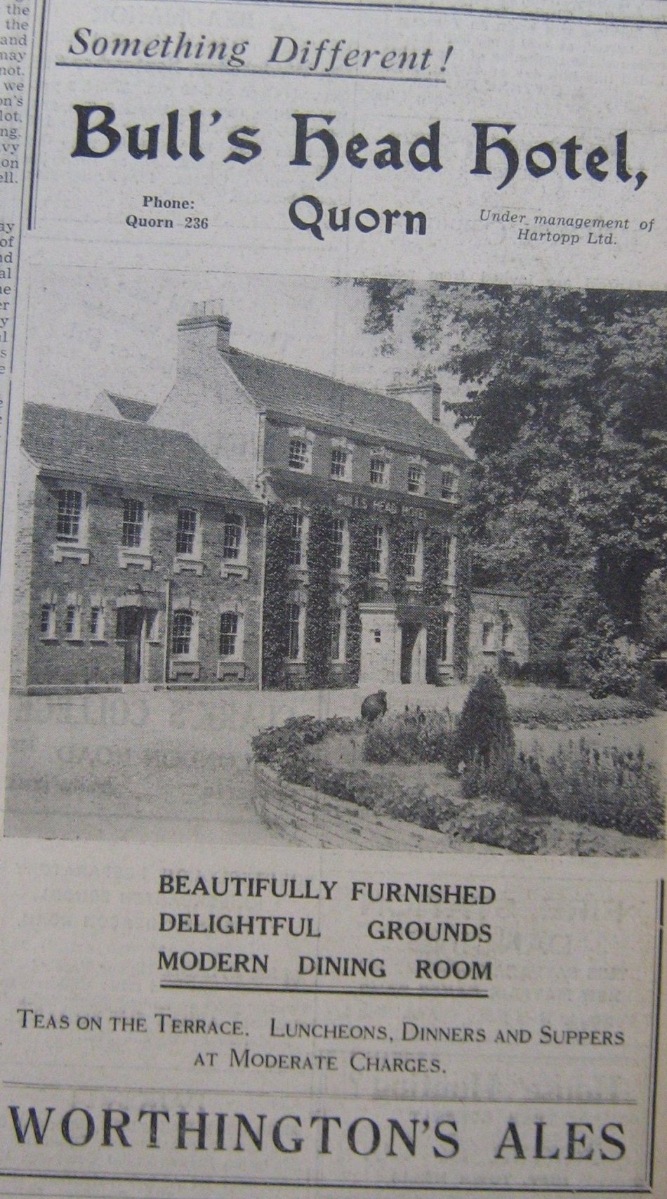 Bull's Head Hotel, Quorn