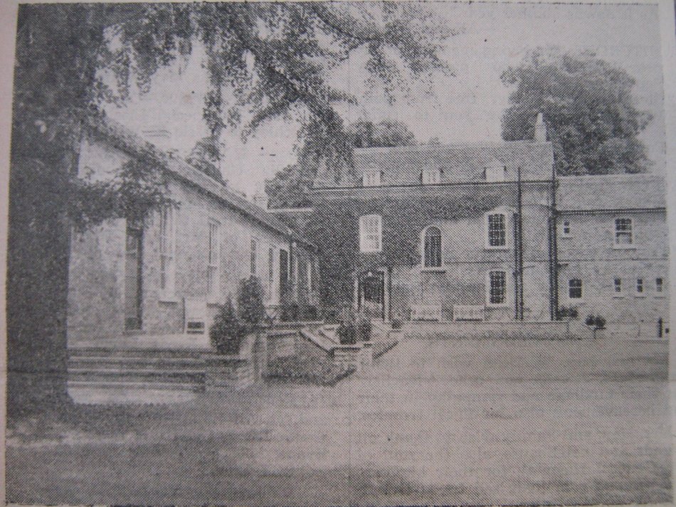 The back garden of the Bull's Head Hotel, Quorn