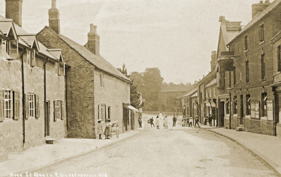 High Street, Quorn in the early 1900s