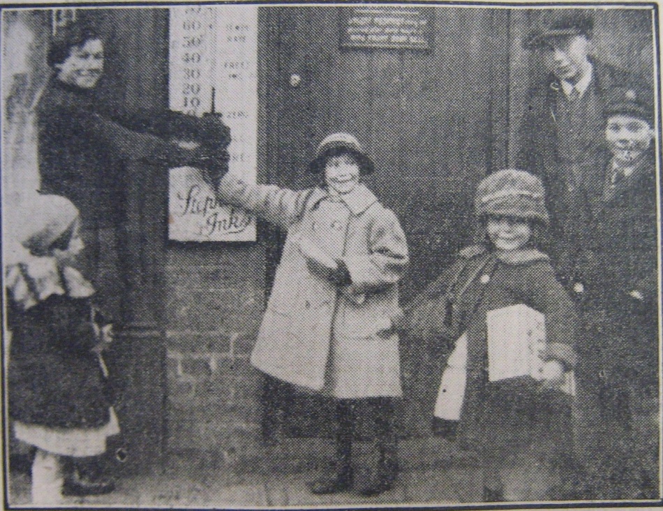 Quorn children 1925