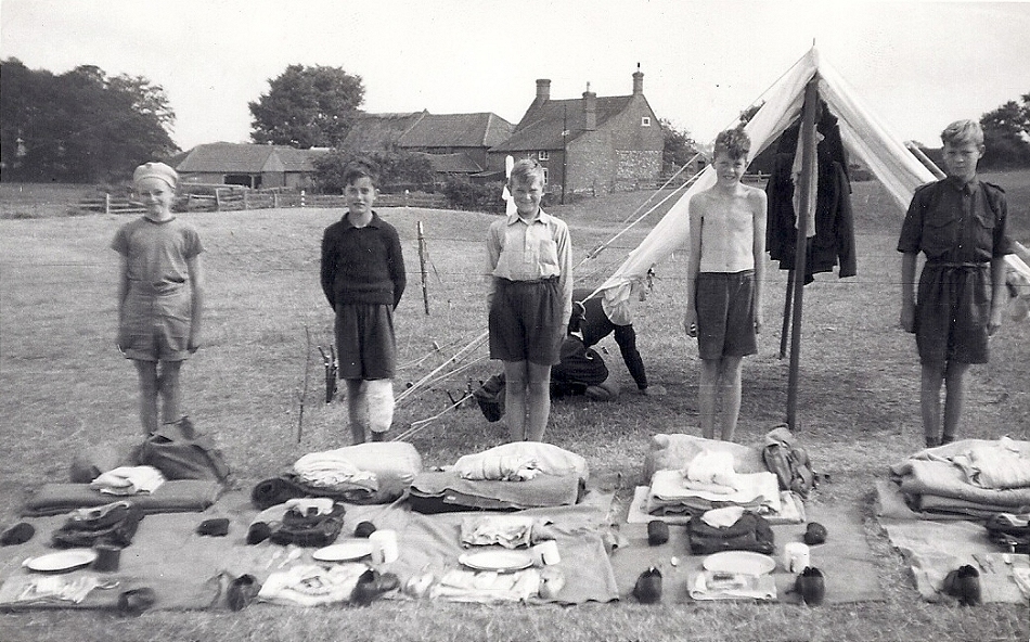 Quorn Scouts 1955