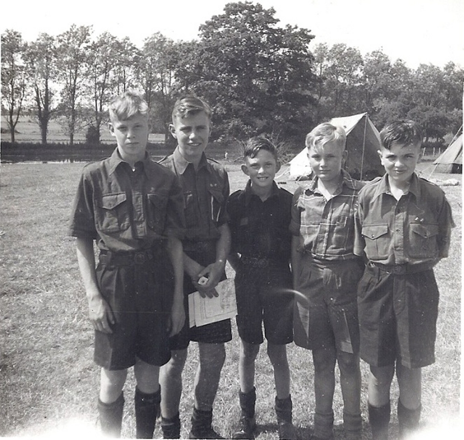 Quorn Scouts 1955