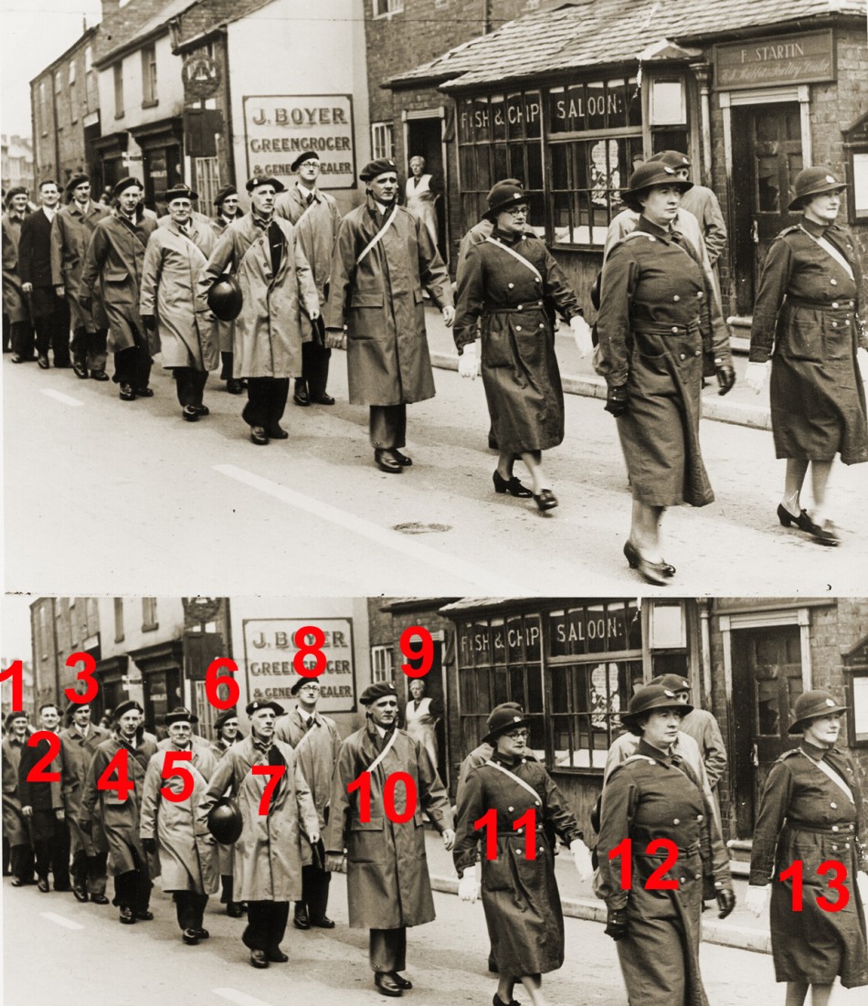 Air Raid Precaution members c1944